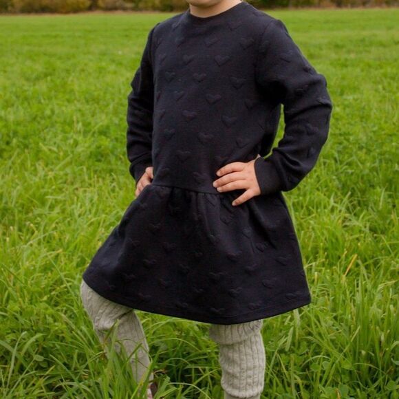 𝅺GIRLS HM Navy Dress Size 4-6y - Picture 1 of 6